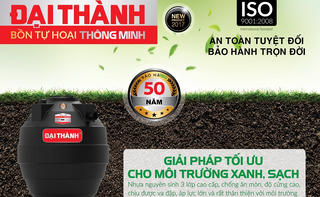 Tân Á Đại Thành ra mắt bồn tự hoại ứng dụng công nghệ tiên tiến