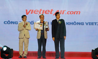 Vietjet nhận danh hiệu 'Hãng hàng không được yêu thích nhất 2017'