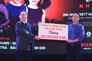 Chương trình ca nhạc từ thiện “Vòng tay nhân ái” kết nối các tấm lòng hảo tâm 