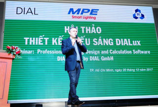 MPE lần đầu tiên tổ chức Hội thảo chuyên đề thiết kế chiếu sáng