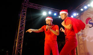 Nô nức đón Giáng sinh cùng danh hài Xuân Bắc – Tự Long tại TTTM The Garden