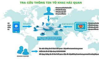 Gần 94% lượt truy cập Cổng Thông tin tờ khai hải quan là các ngân hàng