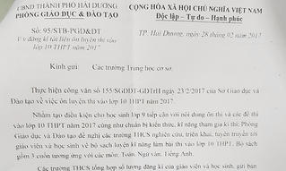 Hải Dương: Ra văn bản “ép” các trường học mua SGK, tài liệu: “Đổ lỗi” do tham mưu