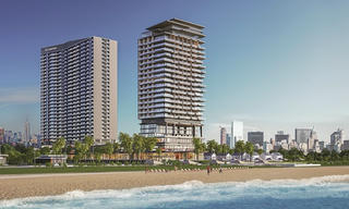 Giữ vững tiến độ, dự án FLC Sea Tower Quy Nhơn chuẩn bị cất nóc