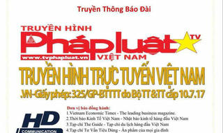 Chương trình "Chào Xuân yêu thương 2018" gắn Logo của Truyền hình Pháp luật Việt Nam là giả mạo