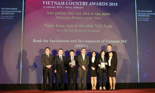 4 năm liên tiếp BIDV được công nhận Ngân hàng Bán lẻ tốt nhất Việt Nam