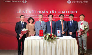 Techcombank hoàn tất chuyển nhượng TechcomFinance cho đối tác Hàn Quốc