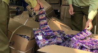 Quảng Ninh: Xe khách vận chuyển hơn 1 tấn thạch cây và chân gà đã phân hủy