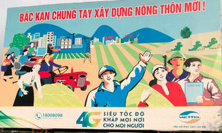 Bắc Kạn: “Rút ruột” công trình biển quảng cáo du lịch gần 90 triệu đồng