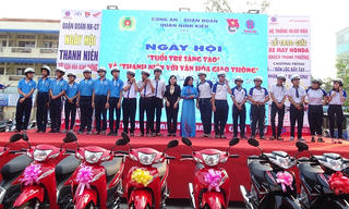 Cần Thơ: Ngày hội tuổi trẻ sáng tạo và thanh niên với văn hóa giao thông