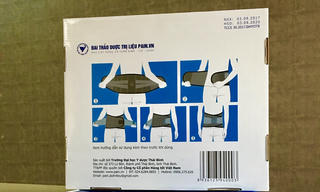 Sản phẩm đai thảo dược “made in Việt Nam” ra thị trường 