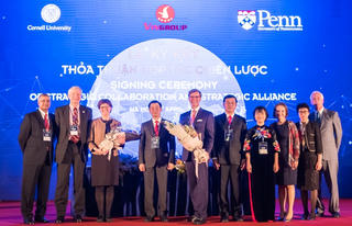 Vingroup ký kết thỏa thuận hợp tác chiến lược với Đại học Cornell và Đại học Pennsylvania