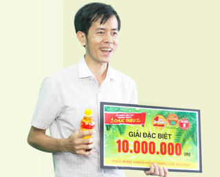 Tân Hiệp Phát trao hàng nghìn giải thưởng chương trình khuyến mãi hè cho khách hàng