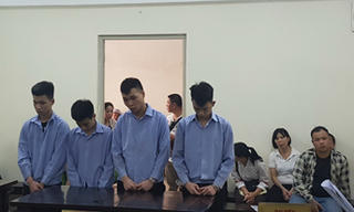 Bộ tứ gây ra 8 vụ cướp rúng động Hà Nội