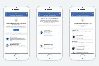 Facebook sẽ không yêu cầu số điện thoại khi bật bảo mật hai lớp