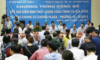 Hơn 3 tháng sau vụ cháy Chung cư Carina, cư dân vẫn chưa được về nhà