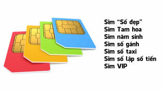 'Nóng' thị trường SIM số đẹp 