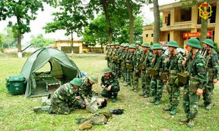 Nắng nóng kéo dài, bộ đội vẫn đảm bảo 99,1% khỏe toàn quân