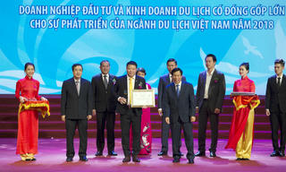 Sun Group được vinh danh tại nhiều hạng mục Giải thưởng Du lịch Việt Nam 2018