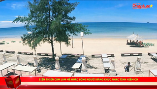 Biển Thiên Cầm làm mê hoặc lòng người bằng khúc nhạc tình hiếm có