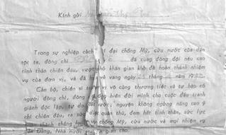 Tờ giấy báo tử xé đôi...