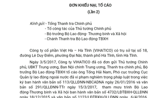 Doanh nghiệp đề nghị làm rõ dấu hiệu bị giả mạo chữ ký
