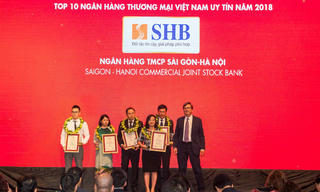 SHB khẳng định vị thế vững chắc trong top 10 ngân hàng Việt Nam uy tín