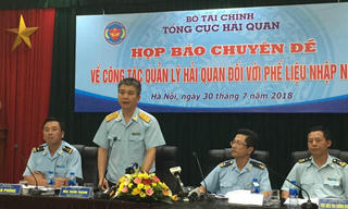 Ngành Hải quan nỗ lực kiểm soát chặt phế liệu nhập khẩu