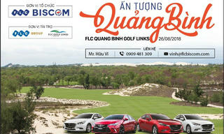 “Ấn tượng Quảng Bình”  - Giải golf chào mừng Hội nghị xúc tiến đầu tư Quảng Bình 2018
