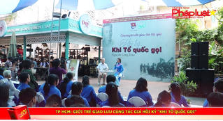 Giới trẻ giao lưu cùng tác giả Hồi ký “Khi tổ quốc gọi”