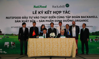 NutiFood đầu tư vào Thụy Điển để sản xuất sữa, thực phẩm dinh dưỡng organic