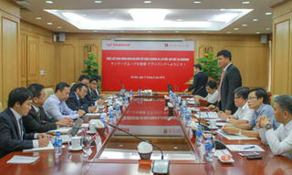 Agribank tiếp và làm việc với Tập đoàn Yanmar (Nhật Bản)