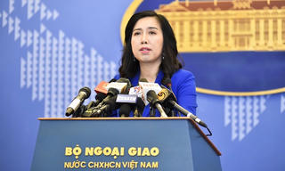 Việt Nam lên tiếng về hoạt động của tàu Anh, Nhật trên Biển Đông