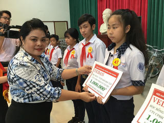 Vedan Việt Nam trao học bổng cho hơn 200 học sinh, sinh viên năm học 2018-2019