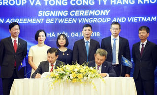 Vietnam Airlines - Vingroup ký thỏa thuận hợp tác