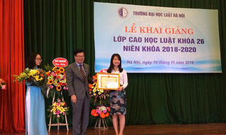 “2 năm của khóa học Thạc sĩ Luật sẽ là khoảng thời gian đáng nhớ trong cuộc đời mỗi người”