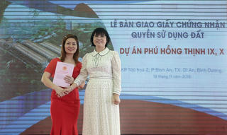 Phú Hồng Thịnh tạo nên diện mạo tốt đẹp cho nhiều khu dân cư ở Bình Dương