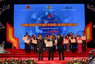 Vedan Việt Nam được vinh danh "Doanh nghiệp vì người lao động" năm 2018