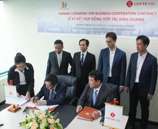 Thành viên Tập đoàn Lotte Hàn Quốc hợp tác đầu tư cùng Hưng Lộc Phát