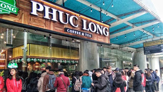 Thương hiệu Phúc Long lần đầu ra mắt giới trẻ thủ đô