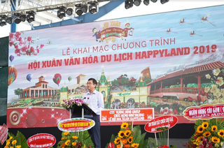 Khang Thông khai mạc "Hội xuân văn hóa du lịch Happyland 2019" và mở cửa khu văn hóa Việt Nam