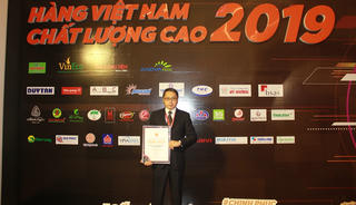 Vedan Việt Nam tiếp tục được vinh danh hàng Việt Nam chất lượng cao năm 2019