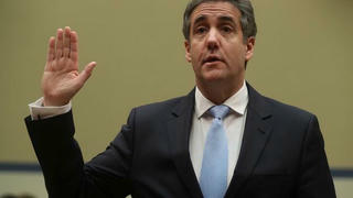 Tổng thống Trump chỉ trích quyết định điều trần với ông Michael Cohen