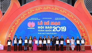 Báo Pháp luật Việt Nam đạt 2 giải tại Hội báo toàn quốc 2019
