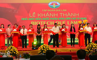 Khánh thành Nhà máy sản xuất phân bón hữu cơ vi sinh Quế Lâm Biotech tại Vĩnh Phúc