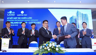 Novaland ký kết hợp tác chiến lược với nhà thầu xây dựng Lotte E&C