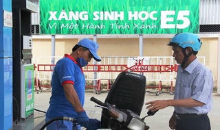 Tỷ lệ bán xăng sinh học ngày càng giảm