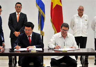 Sớm đưa Hiệp định thương mại Việt Nam - Cuba đi vào hiệu lực