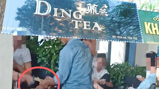 Tụ tập đánh bài ăn tiền tại quán trà sữa Ding Tea?
