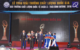 Vedan Việt Nam vinh dự nhận Giải Vàng Chất lượng Quốc gia năm 2018